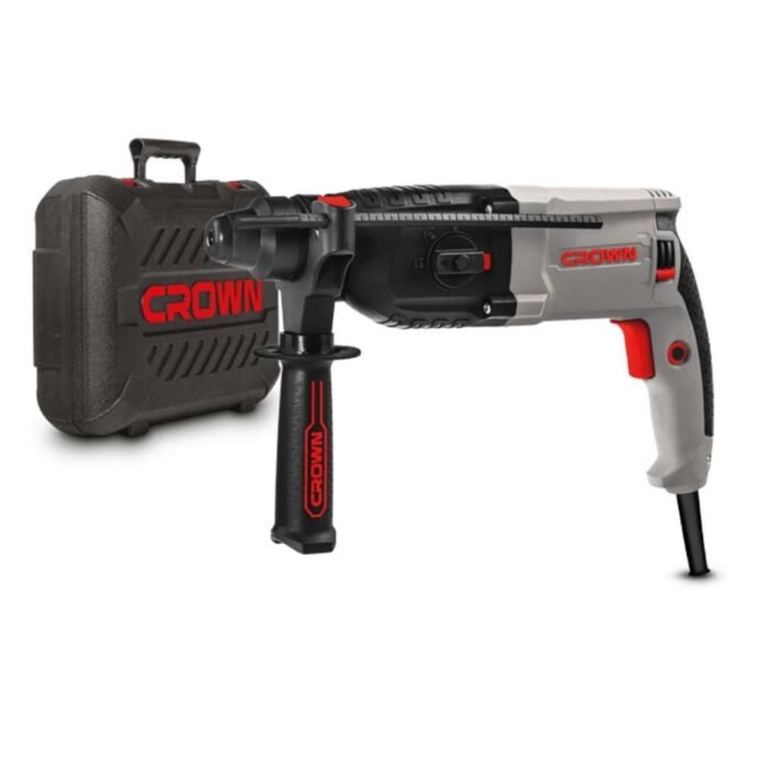 ⁦Marteau Piqueur Perforateur 26mm 800W CROWN⁩ - الصورة ⁦2⁩