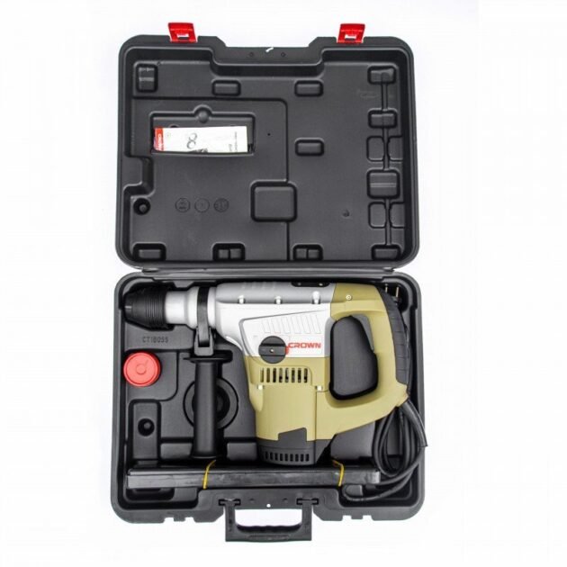 Marteau Piqueur Perforateur Sds-Max 1050w 38mm 8.0j CROWN