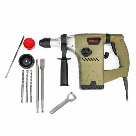 Marteau Piqueur Perforateur Sds-Plus 1020w 30mm 4.5j CROWN |