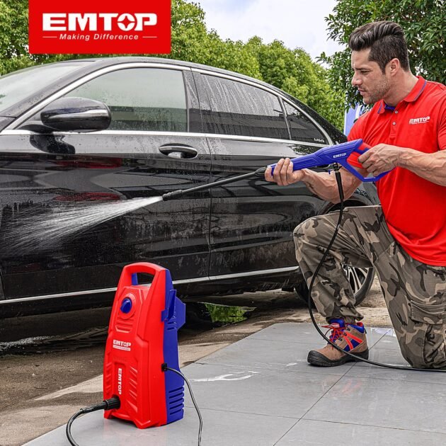 منظف ​​عالي الضغط 130 بار 1600واط EMTOP