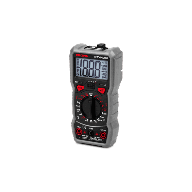 Multimètre Metrix digital 600V 10A LCD CROWN